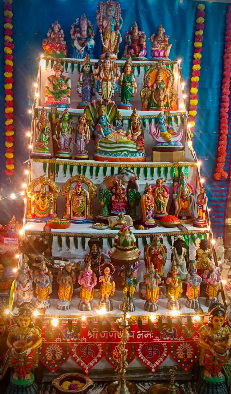 பிரியா கிருஷ்ணமூர்த்தி கொலு, சென்னை