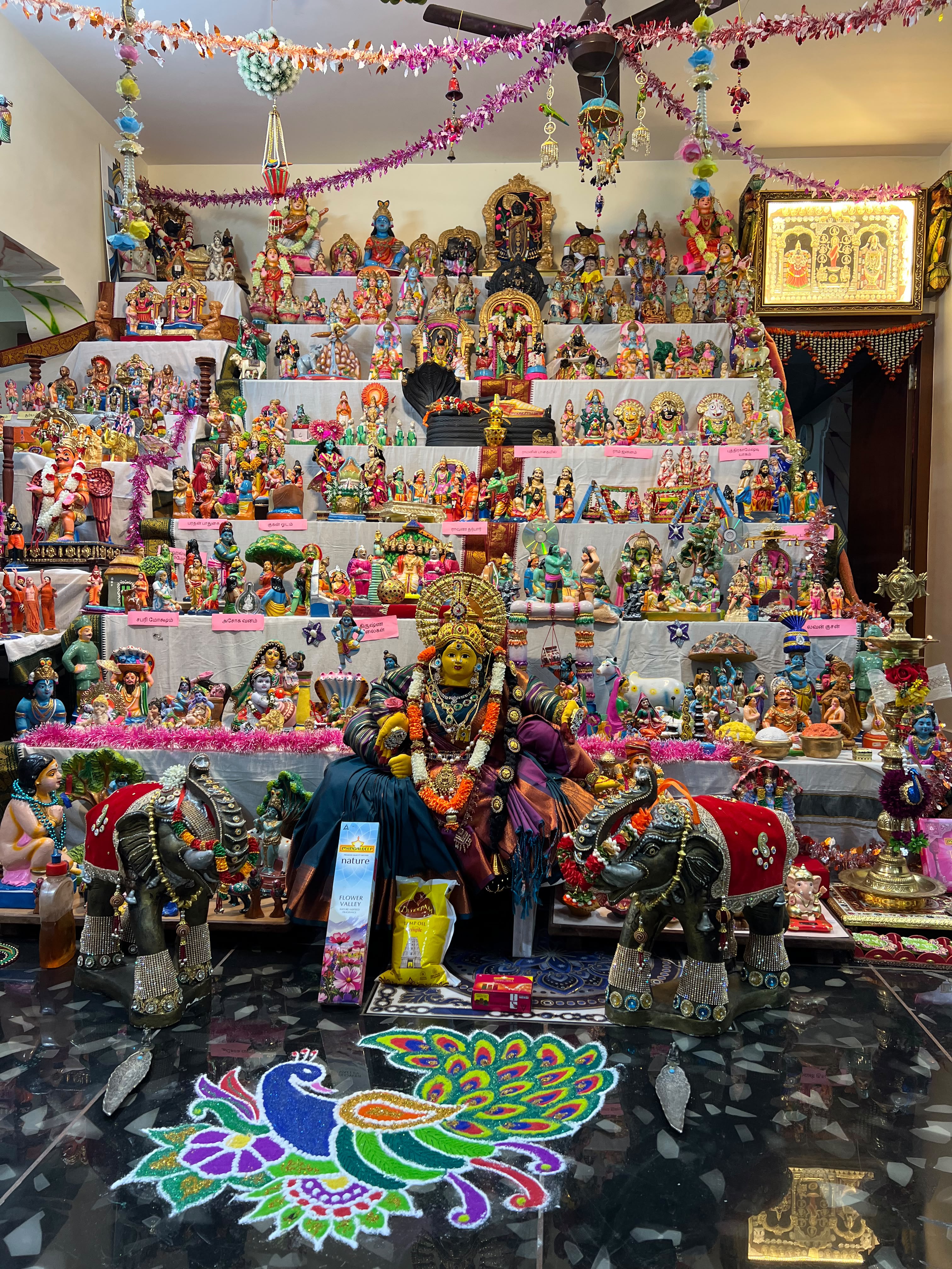 Rukmani Raghuraman இல்லத்துக் கொலு, COIMBATORE - படம் 3