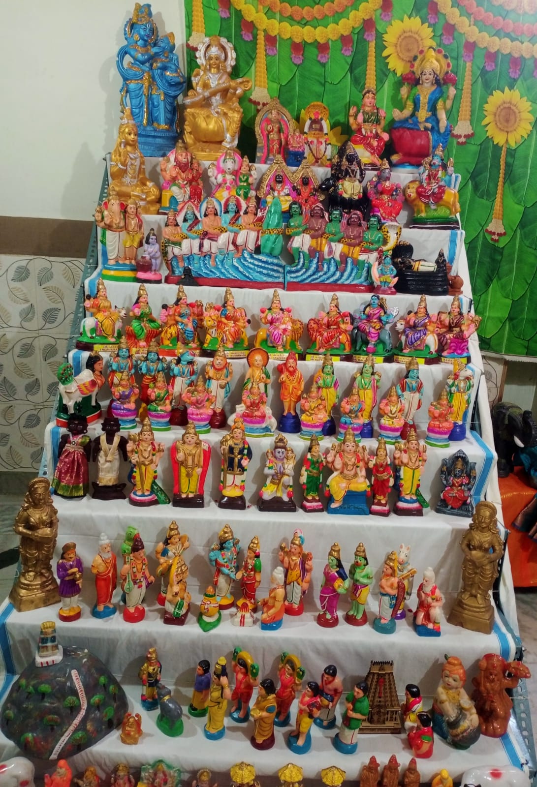 R Dhanalakshmi கொலு, Tirunelveli