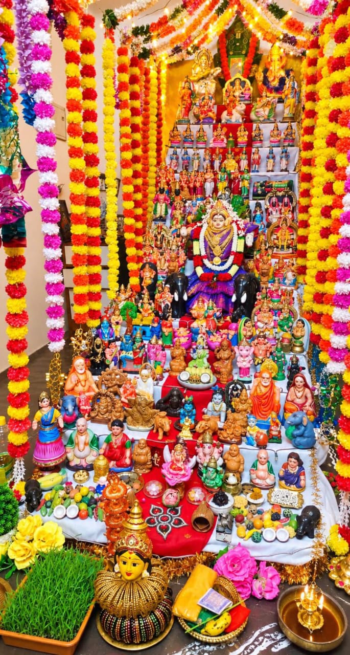 Krishnaveni S.R கொலு, Kanyakumari district