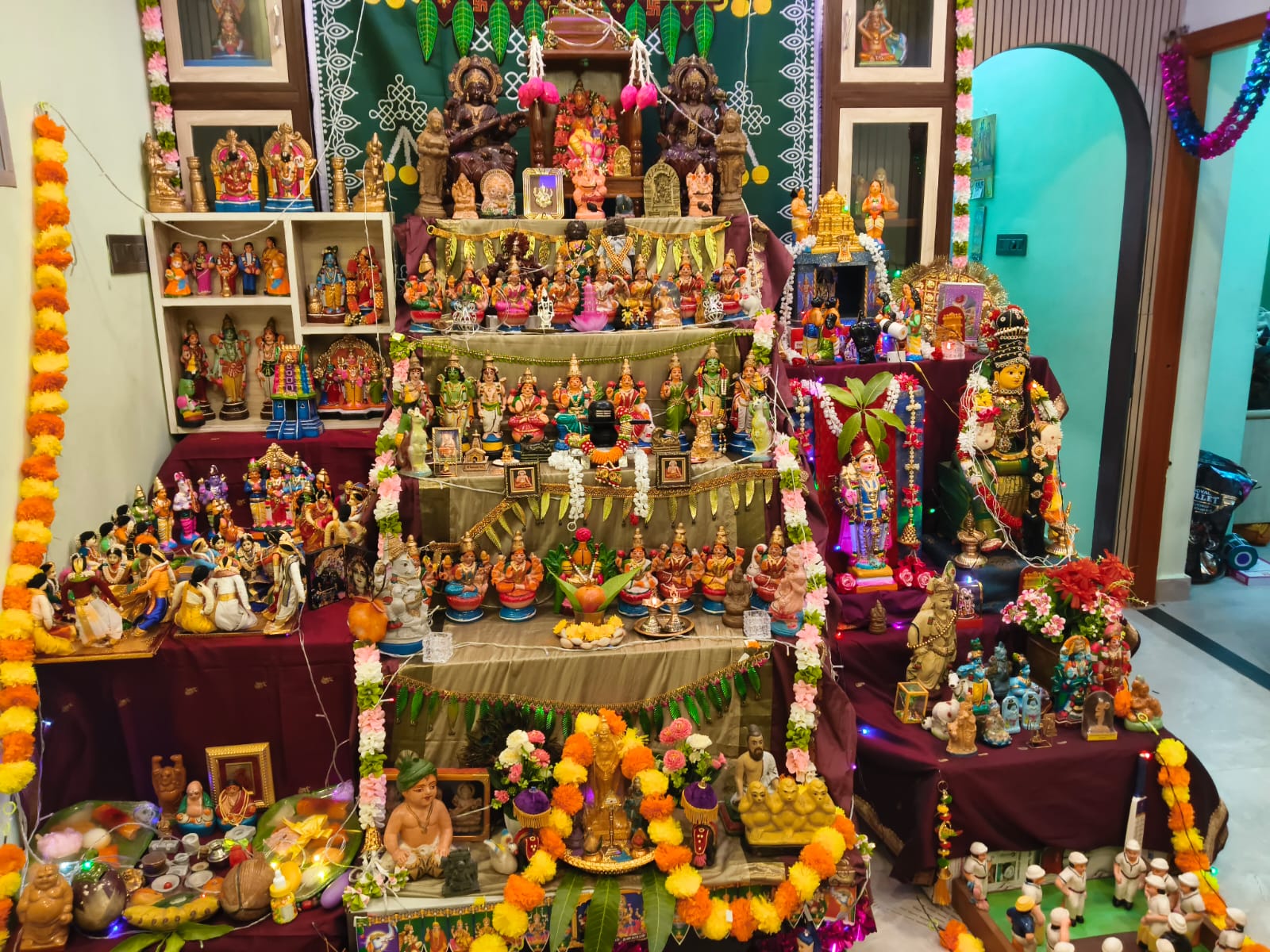 SRI Rama Sadhana traditional golu-MahalakshmiRamesh இல்லத்துக் கொலு, தருமபுரி/Dharmapuri - படம் 3