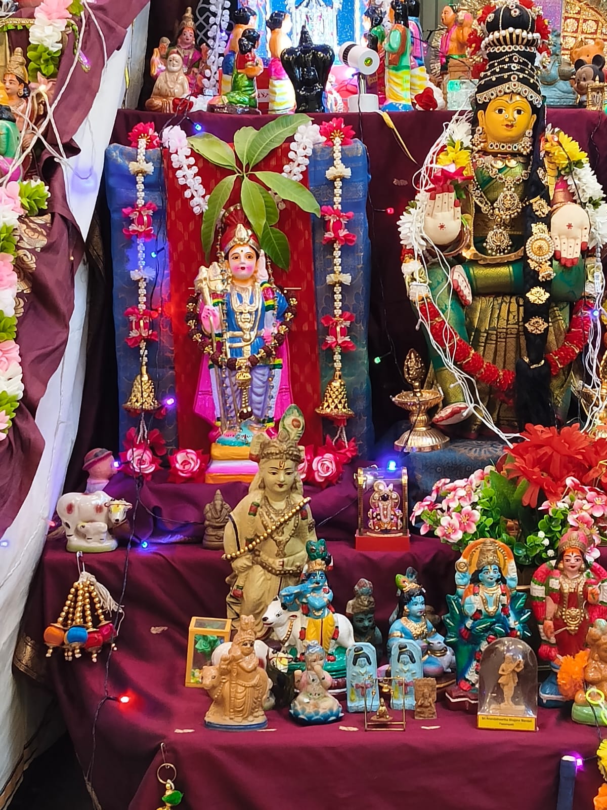 SRI Rama Sadhana traditional golu-MahalakshmiRamesh இல்லத்துக் கொலு, தருமபுரி/Dharmapuri - படம் 4