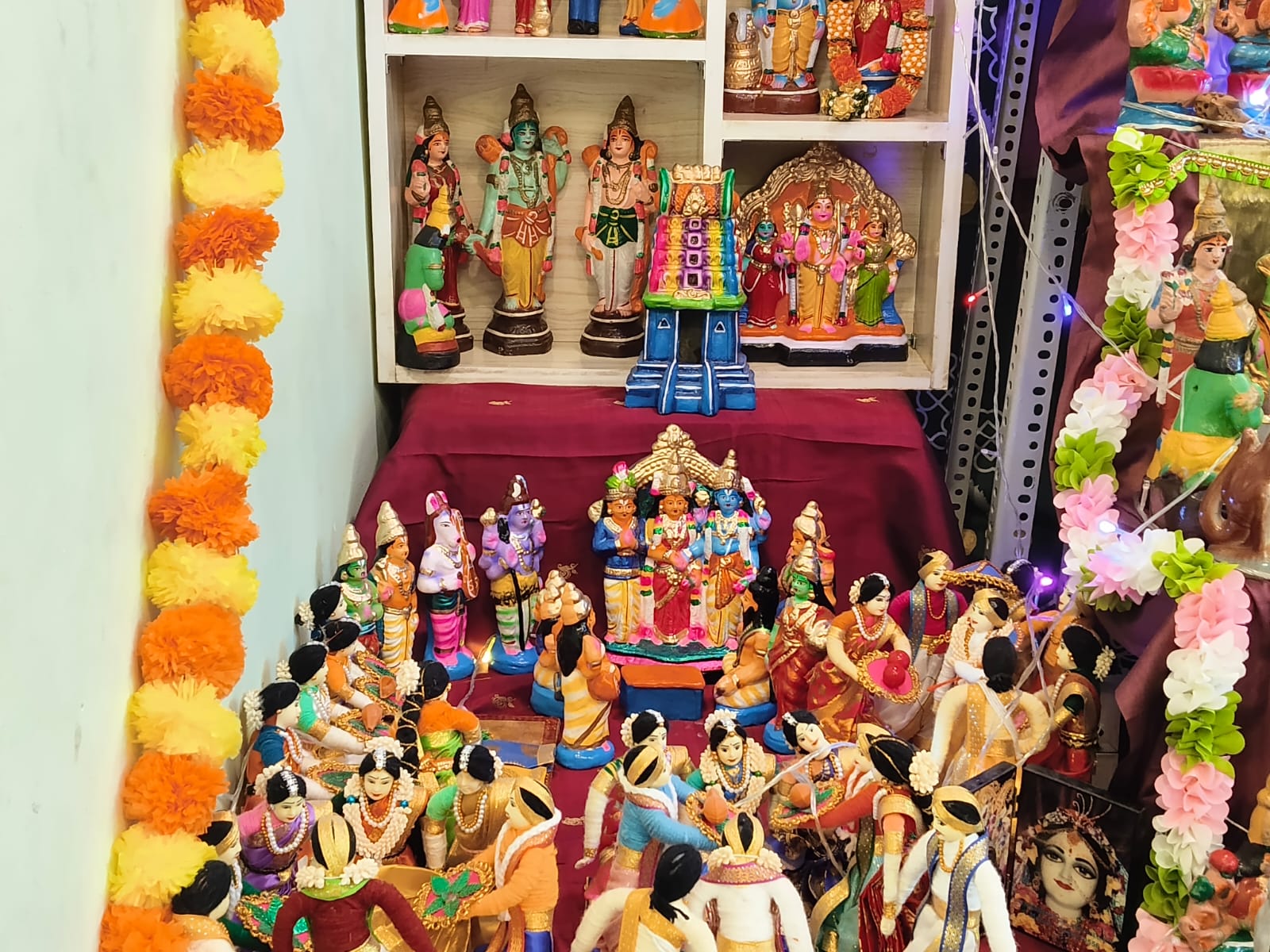 SRI Rama Sadhana traditional golu-MahalakshmiRamesh இல்லத்துக் கொலு, தருமபுரி/Dharmapuri - படம் 5