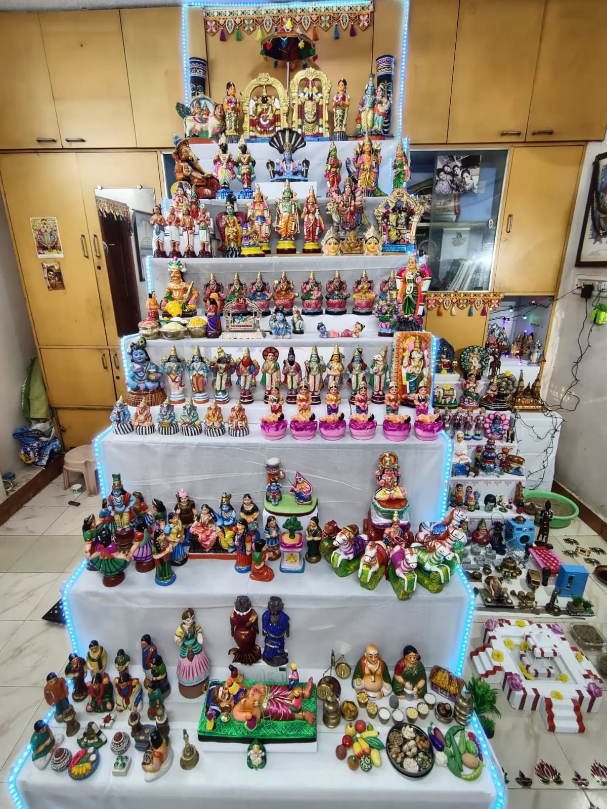Nagamman Illam,
10/962,veeramamunivar street,  Mogappair east ,Chennai-37 கொலு, Chennai