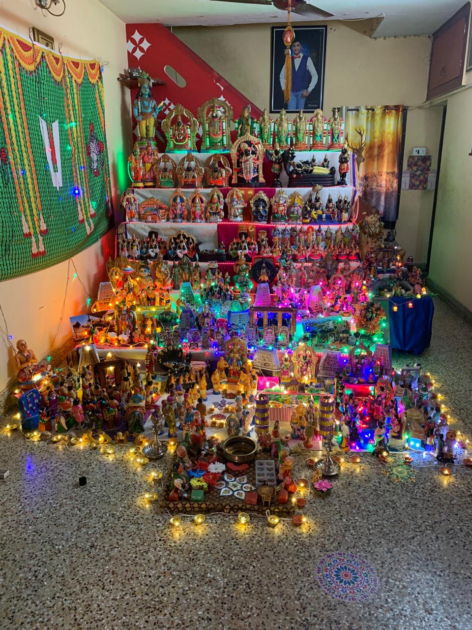 Mrs Swarnalatha Sriraman கொலு, Chennai