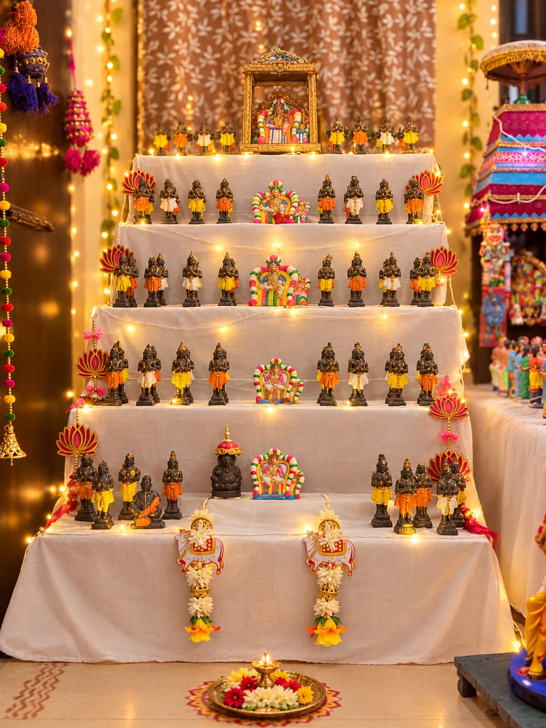 Satvika Senthilnathan இல்லத்துக் கொலு, Chennai - படம் 5