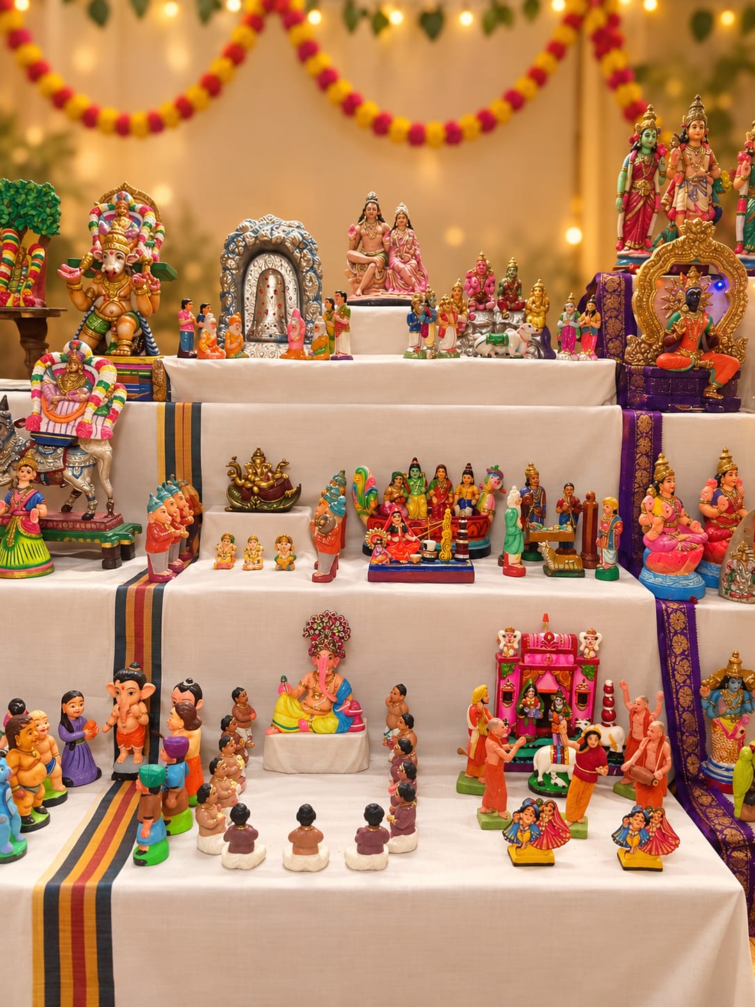 Satvika Senthilnathan இல்லத்துக் கொலு, Chennai - படம் 6