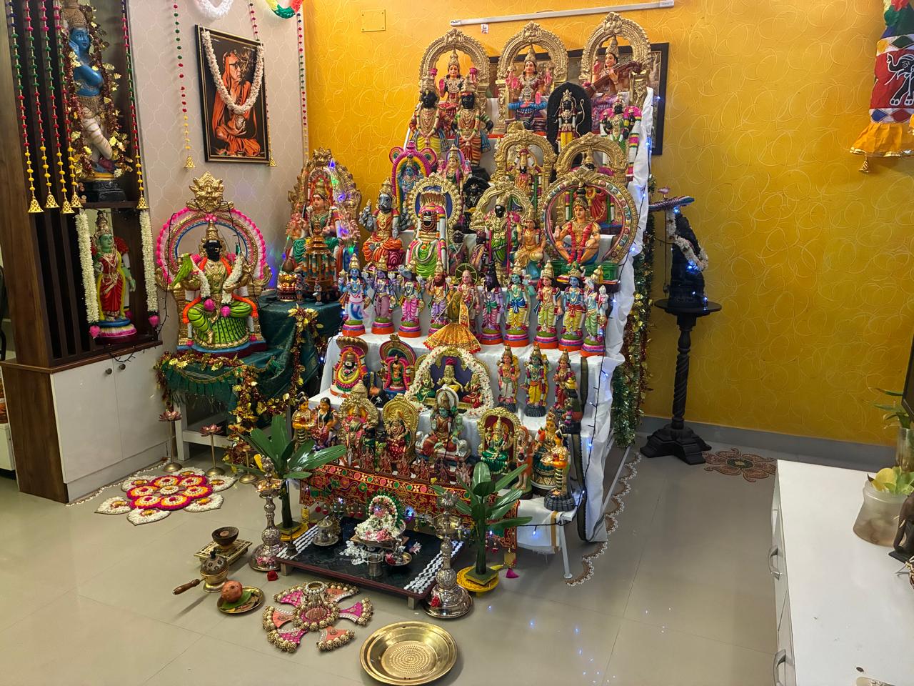 Akila Ramanathan கொலு, Chennai