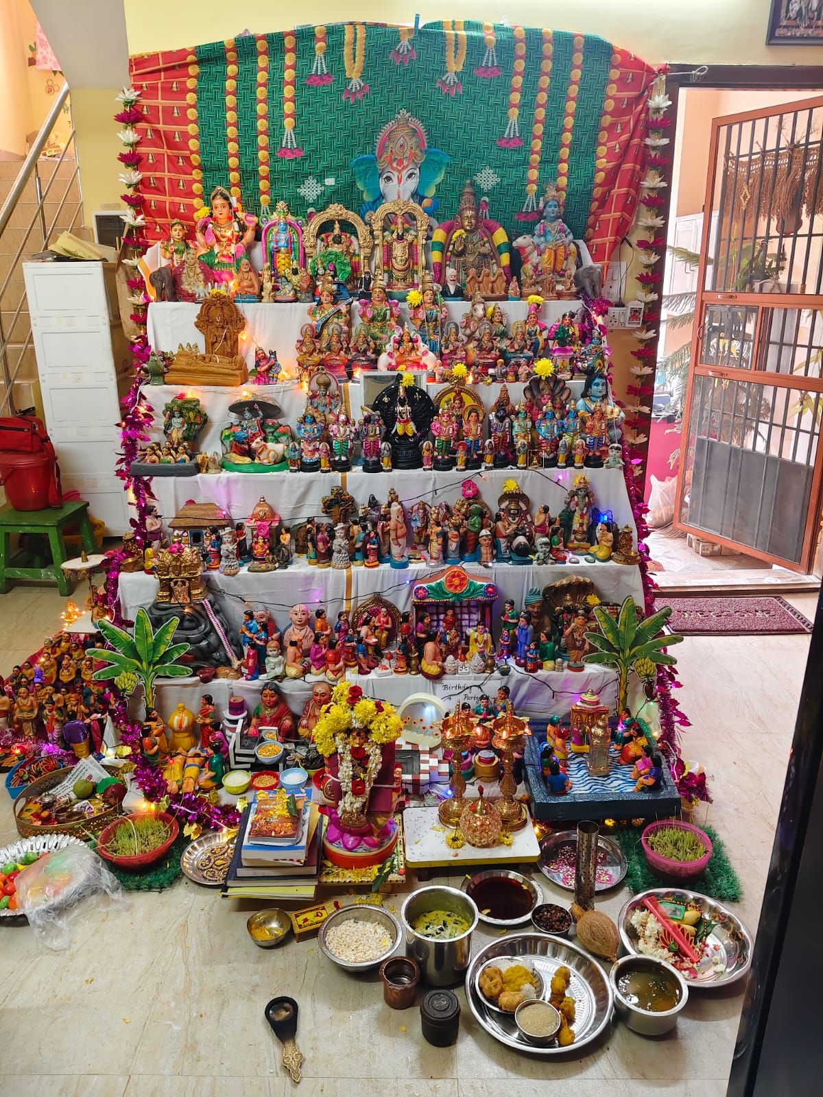 Latha Ravi கொலு, Chennai