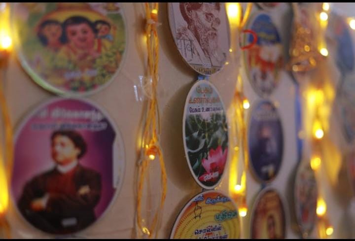 மதி ஒளியின் அரிச்சுவடி பொது நூலகம் இல்லத்துக் கொலு, புதுச்சேரி / Puducherry - படம் 5