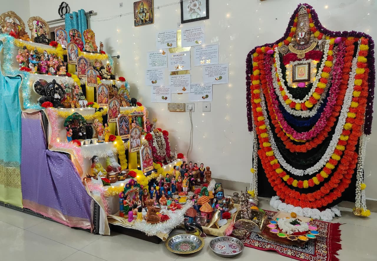 S Jamuna Sridhar கொலு, Chennai