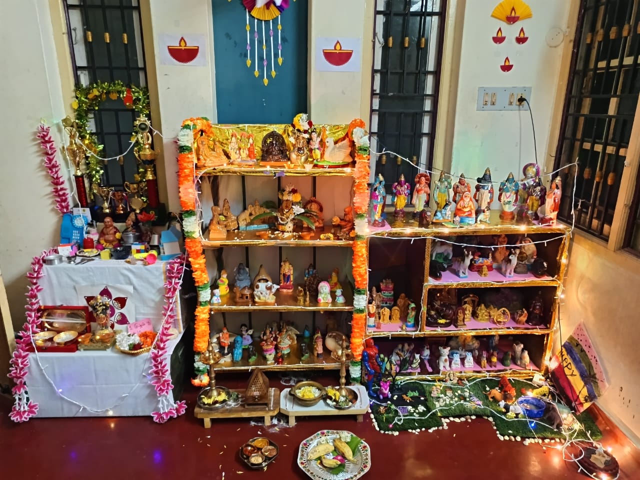 K.saranya krishnamoorthy கொலு, Trichy