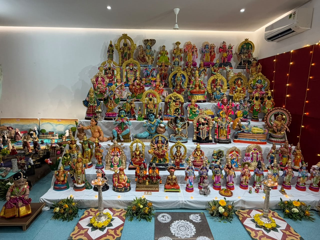 Divya Raman, Ramanathapuram, Coimbatore கொலு, Coimbatore