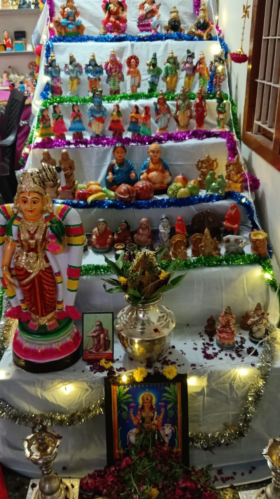 S Sarswati  Raju கொலு, Chengalpattu mavattam