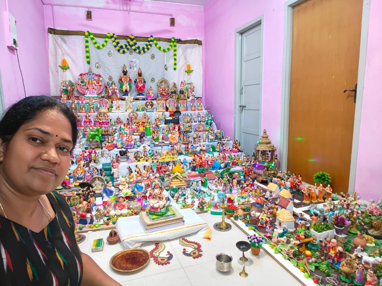revathi dwarakanathan கொலு, Coimbatore