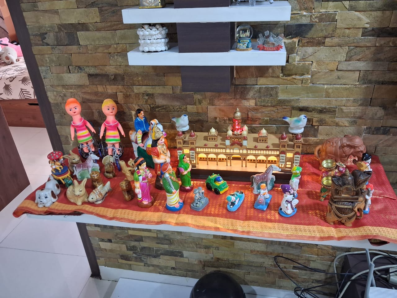 Vasumathi Srinivasan கொலு, Chennai,