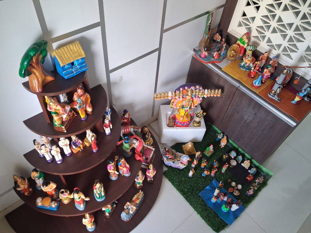 Vasumathi Srinivasan இல்லத்துக் கொலு, Chennai, - படம் 4