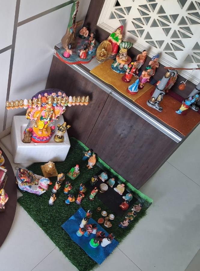 Vasumathi Srinivasan இல்லத்துக் கொலு, Chennai, - படம் 6