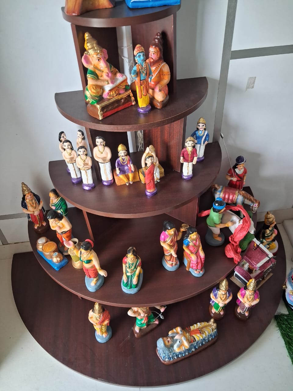 Vasumathi Srinivasan இல்லத்துக் கொலு, Chennai, - படம் 7