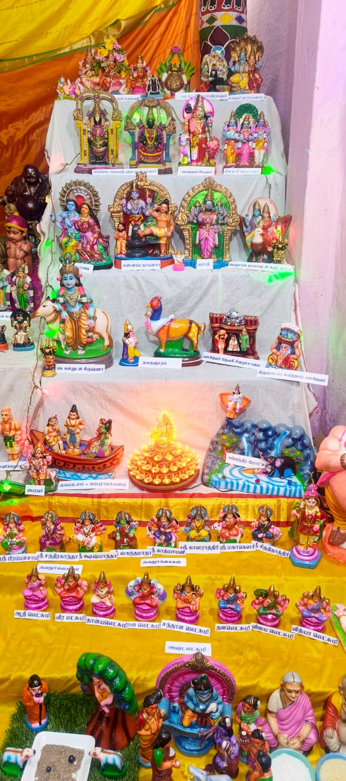திருச்சி 1 முதலியார் சத்திரம் அருள்மிகு ஸ்ரீ முத்துமாரியம்மன் கோவில் நவராத்திரி விழா🙏🕉️ இல்லத்துக் கொலு, திருச்சிராப்பள்ளி - படம் 13