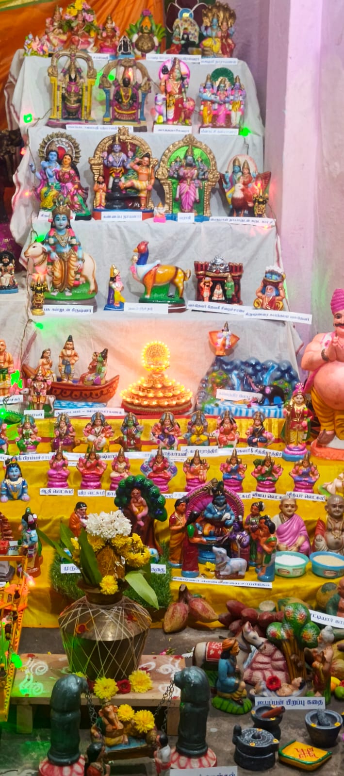 திருச்சி 1 முதலியார் சத்திரம் அருள்மிகு ஸ்ரீ முத்துமாரியம்மன் கோவில் நவராத்திரி விழா🙏🕉️ இல்லத்துக் கொலு, திருச்சிராப்பள்ளி - படம் 4