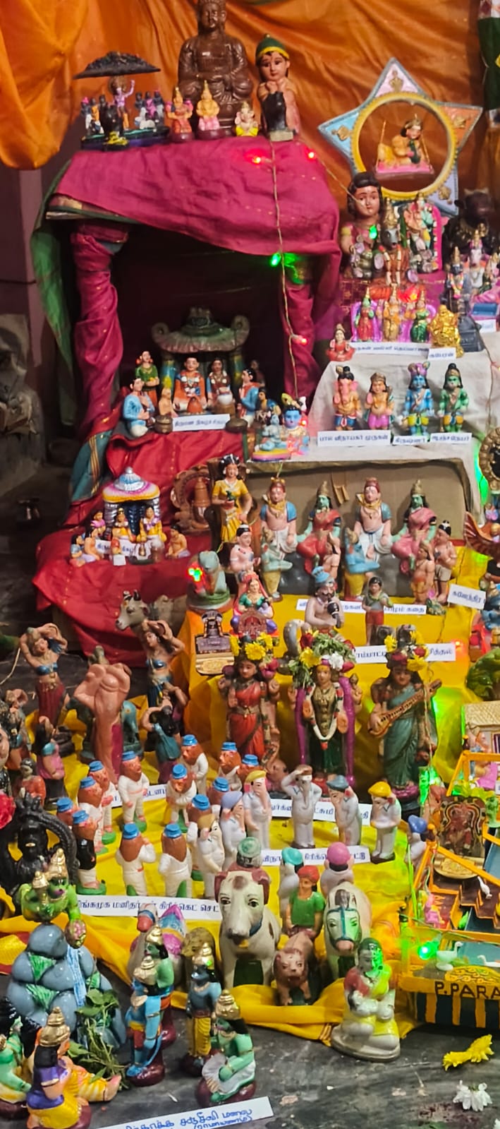 திருச்சி 1 முதலியார் சத்திரம் அருள்மிகு ஸ்ரீ முத்துமாரியம்மன் கோவில் நவராத்திரி விழா🙏🕉️ இல்லத்துக் கொலு, திருச்சிராப்பள்ளி - படம் 7