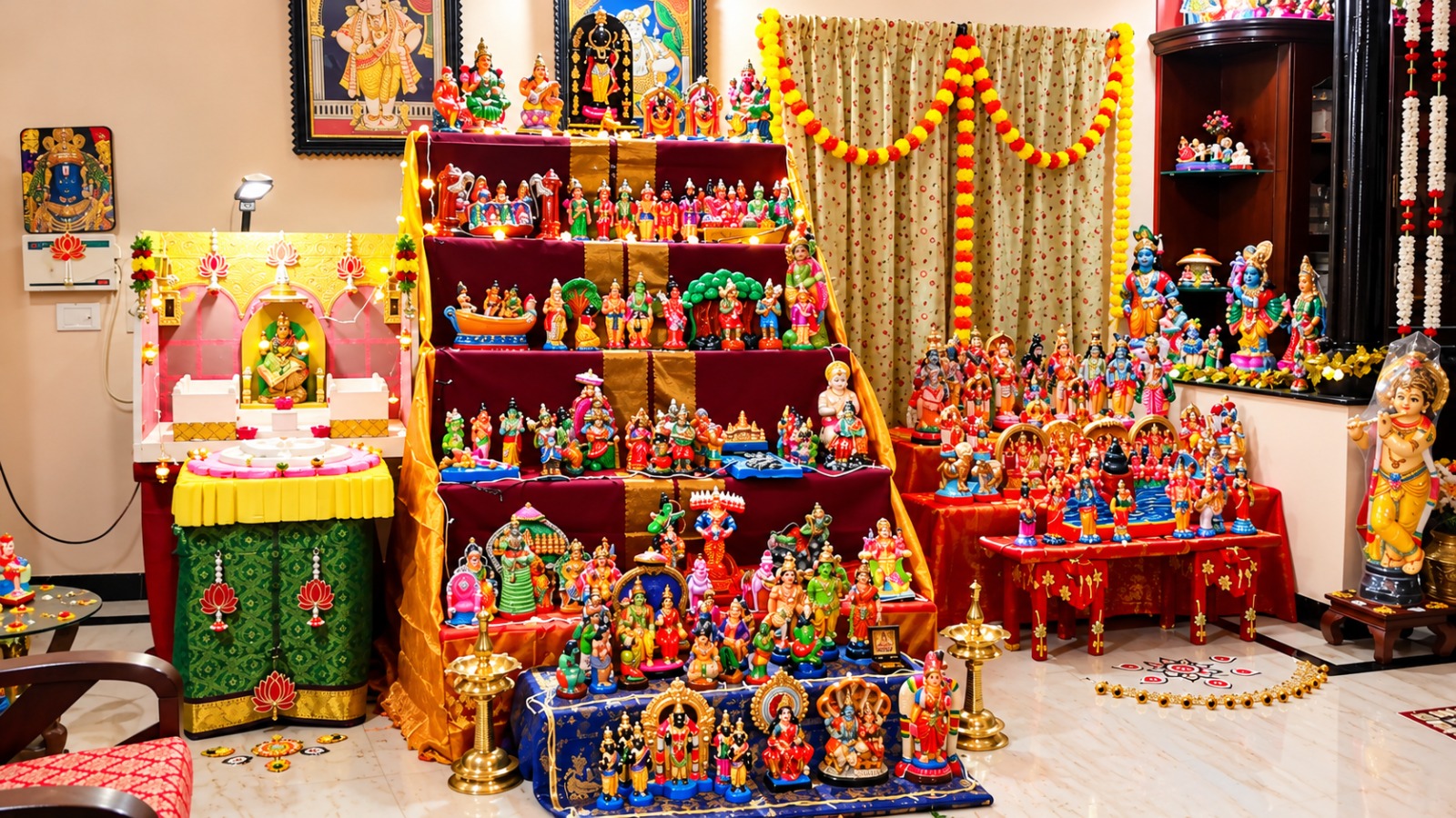 Shoba Anand கொலு, Chennai