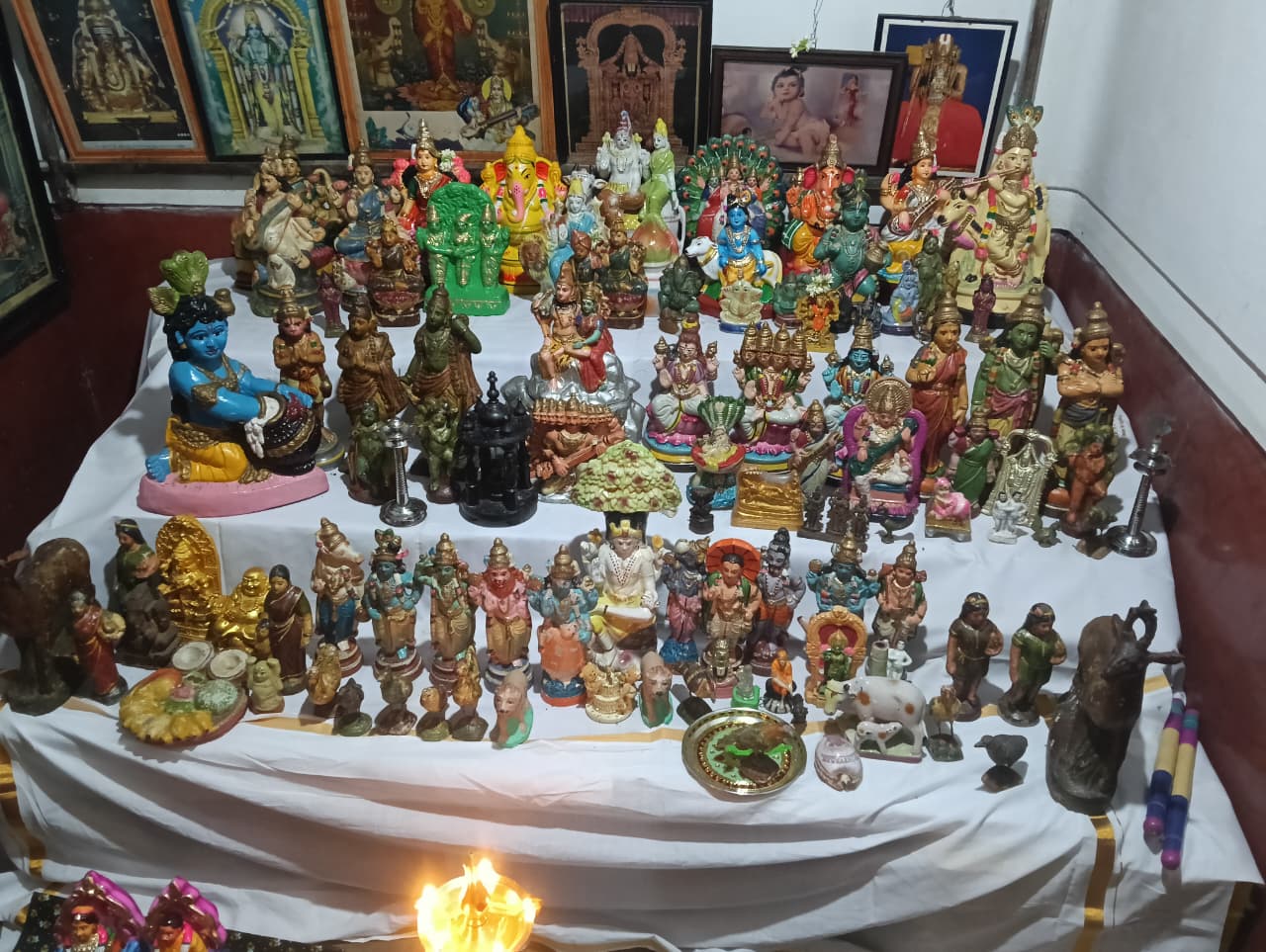 thirumamagal krishnan கொலு, Madurai