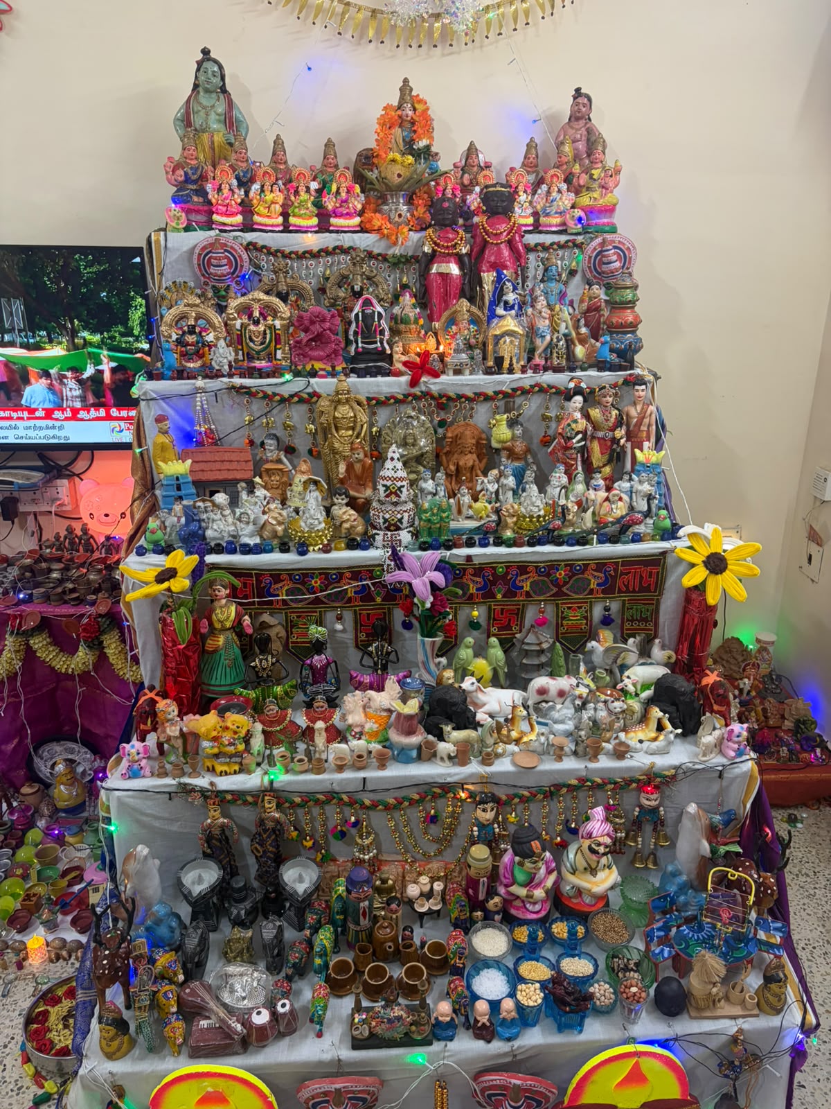 புவனா வெங்கடரமணன் கொலு, ஈரோடு