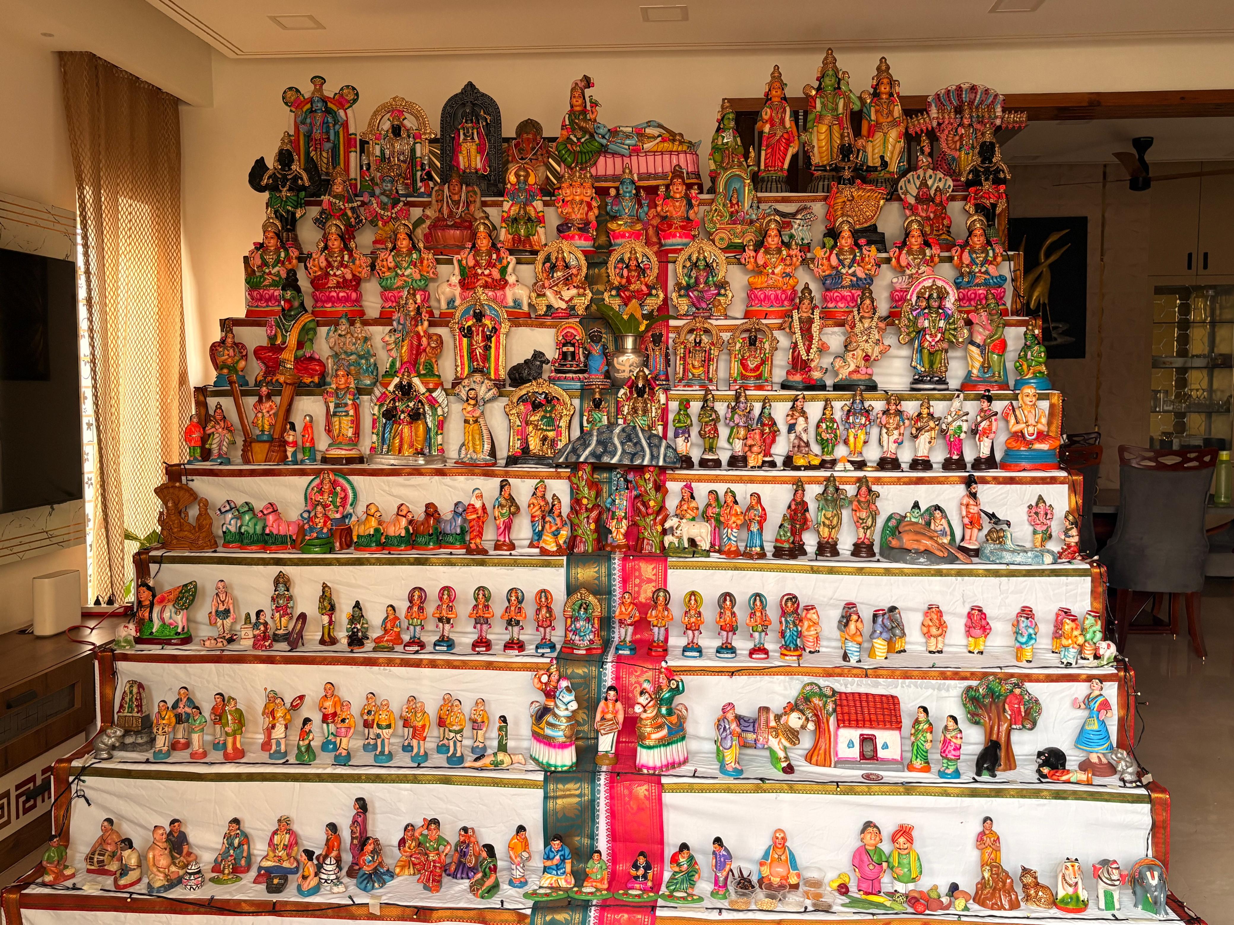 Pushpa Devarajan கொலு, சென்னை